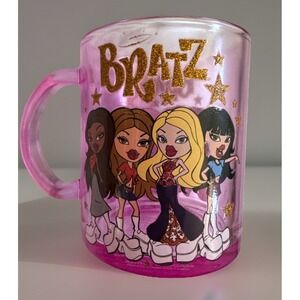 BRATZ Dolls Pink RARE Collectable Mugs 4" BEAUTIES